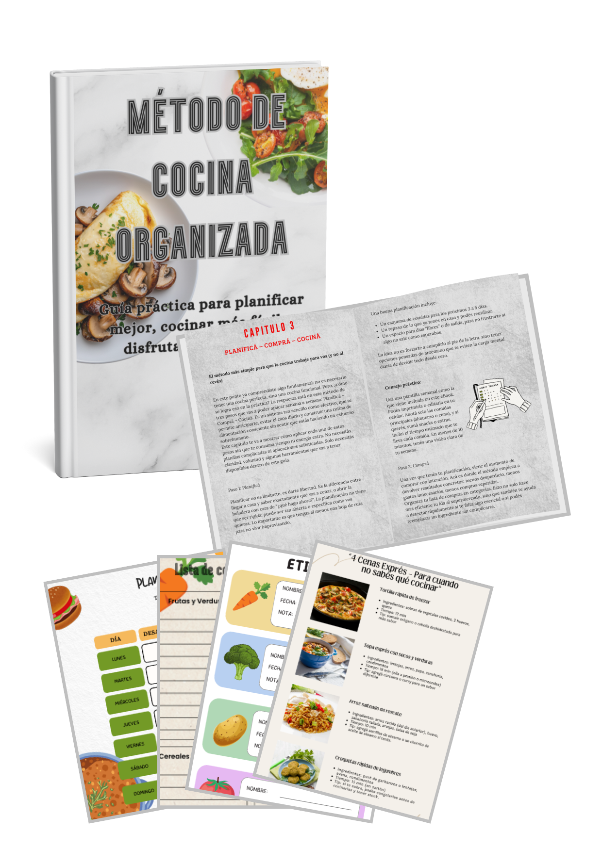 Guía "Tu método de cocina organizada"